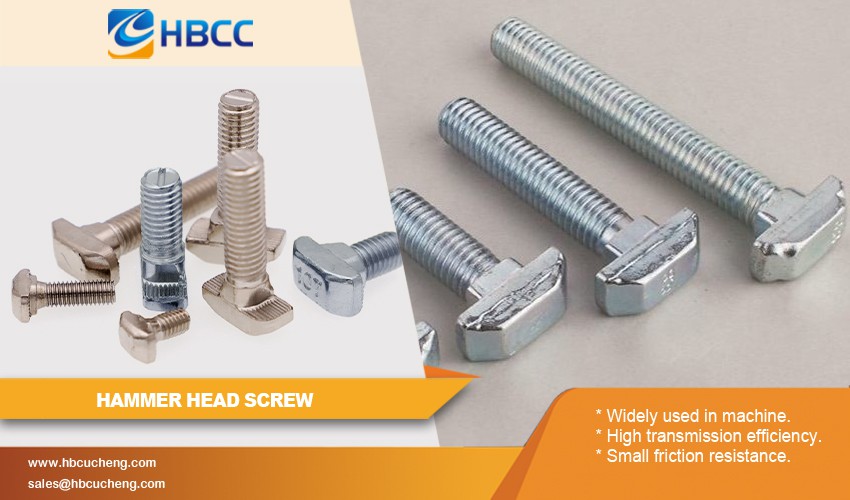hammer head screw advantage