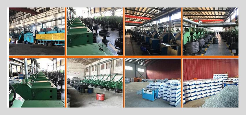 concrete nails factory area