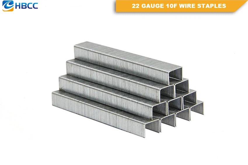 22 gauge 10F wire staples product 22 gauge 10F wire staples product