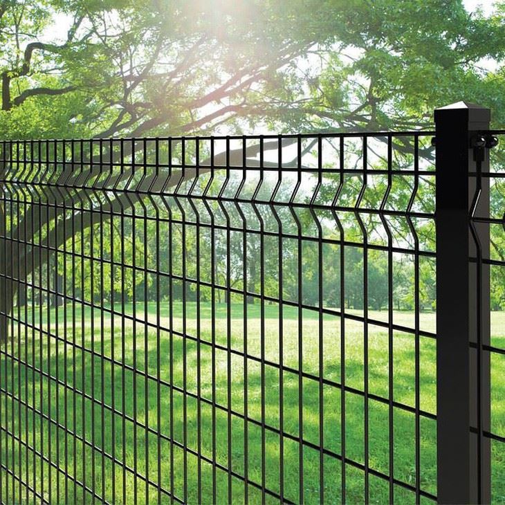 Powder Coated Steel Fence